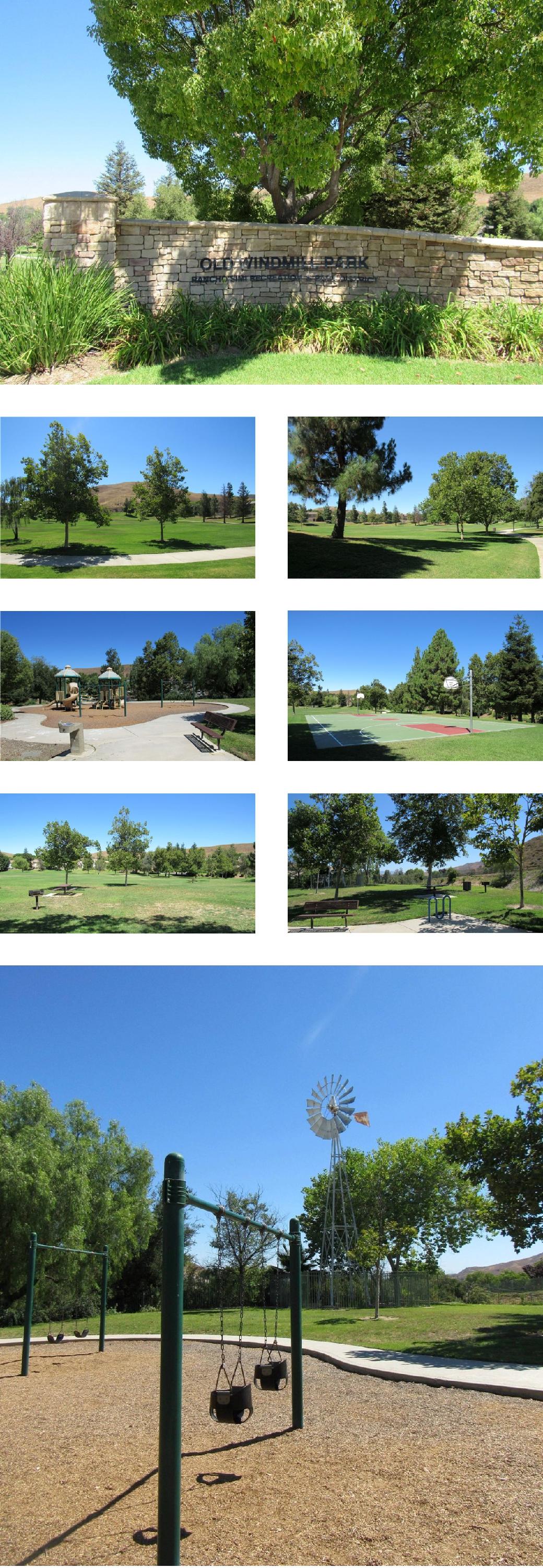 Old Windmill Park Collage